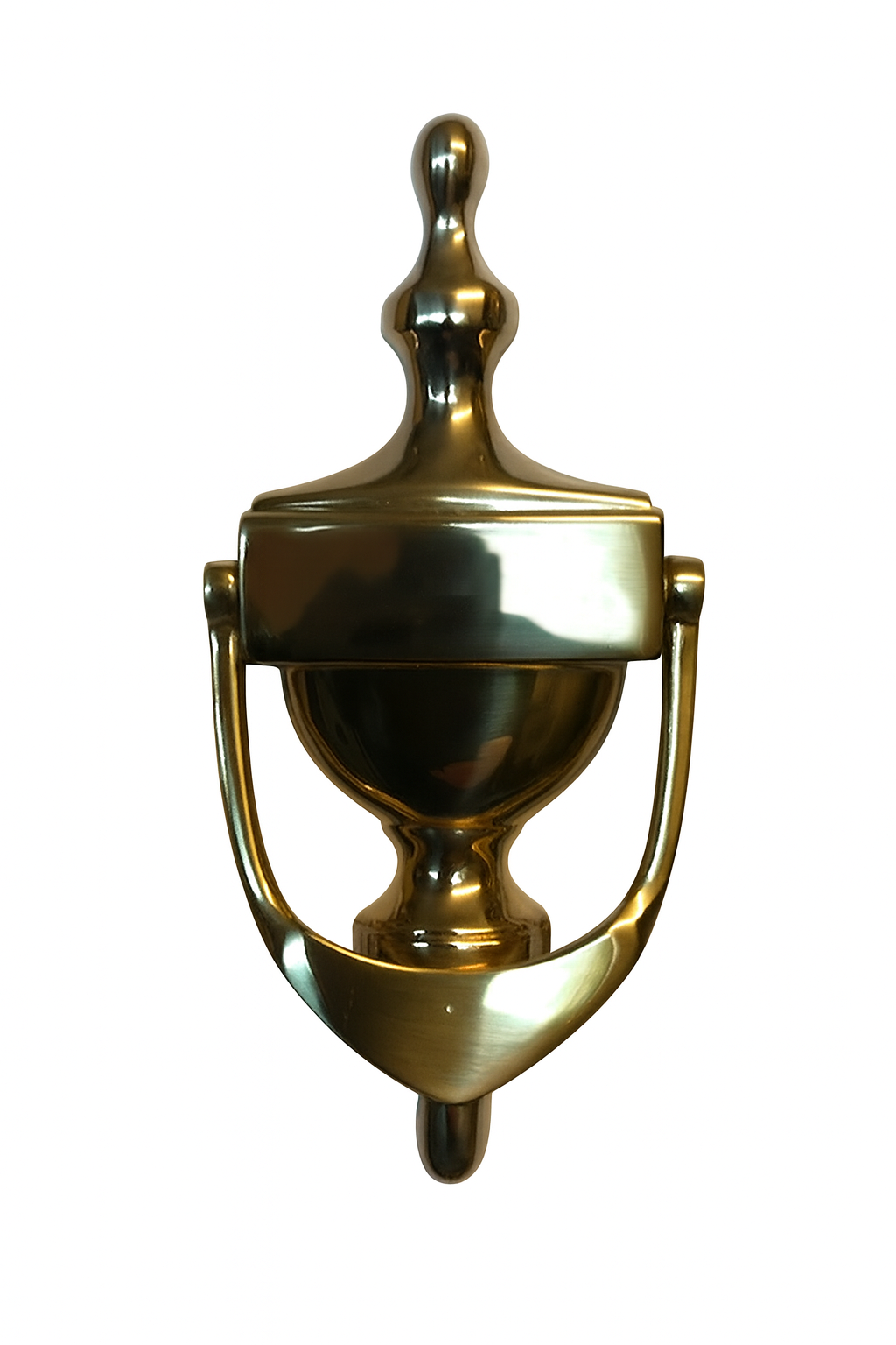 Door Knocker - Polished Brass