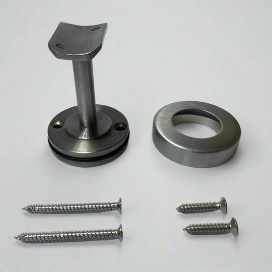 Handrail Support - Stainless Steel - Commercial Grade