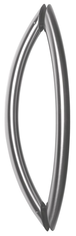 Curved Pull Handle Set - Stainless Steel - Clearance Price