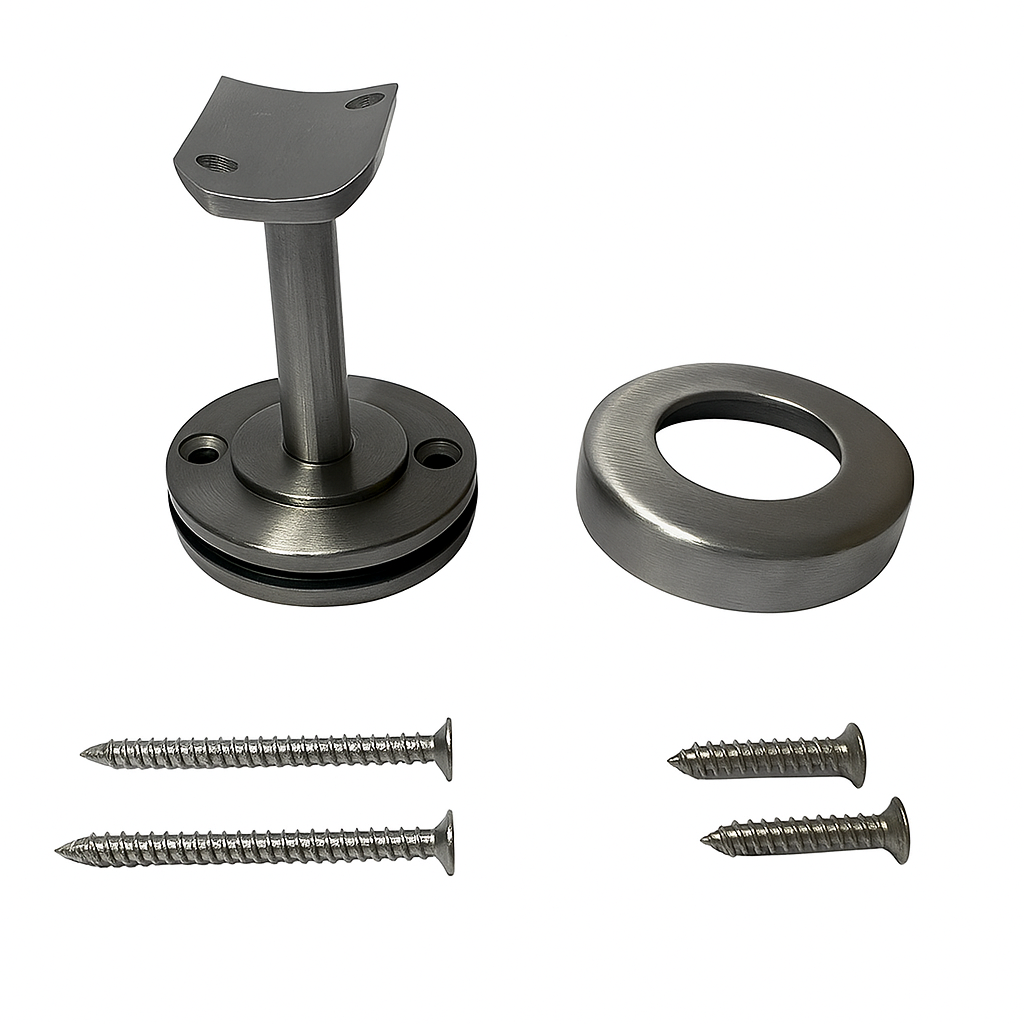 Handrail Support - Stainless Steel - Commercial Grade