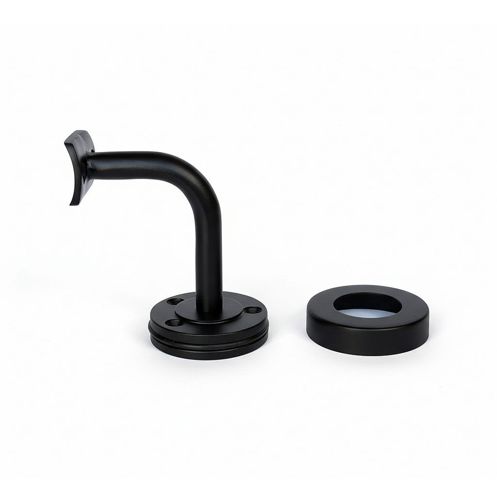 Handrail Bracket - Black - Commercial Grade
