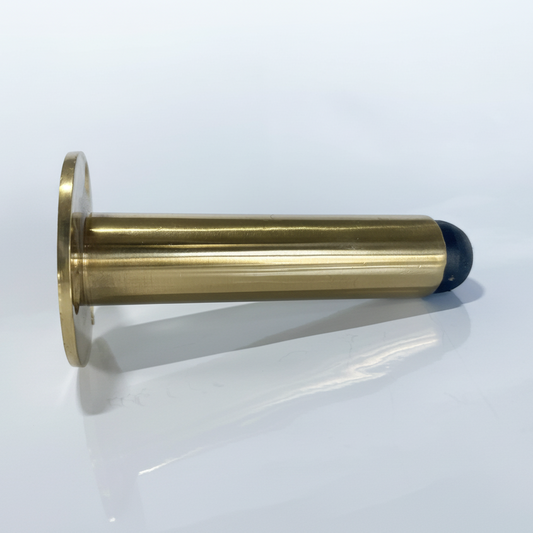 Door Stop - Polished Brass - 76mm