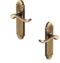 Heritage Brass Lever Door Handles - Antique Style