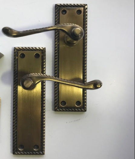 Georgian Lever Door Handles - Antique Style