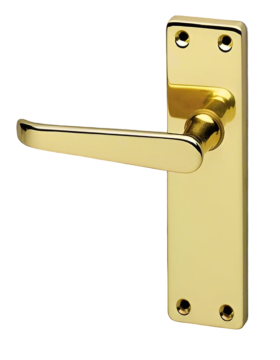 Highmark Lever Door Handles - Polished Brass