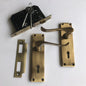Victorian Lever Door Handles With Mortice Lock - Antique Style