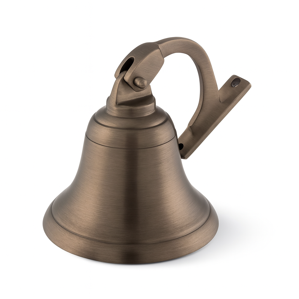 Brass Ship Bell 4" - lever door handles product photo