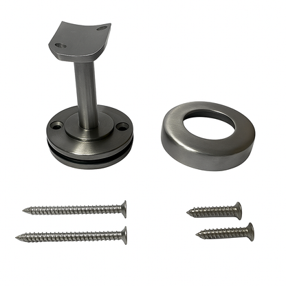 Handrail Support - Stainless Steel - Commercial Grade