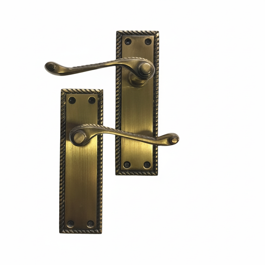 Georgian Lever Door Handles - Antique Style