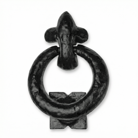 Circle Door Knocker - Cast Iron - lever door handles product photo