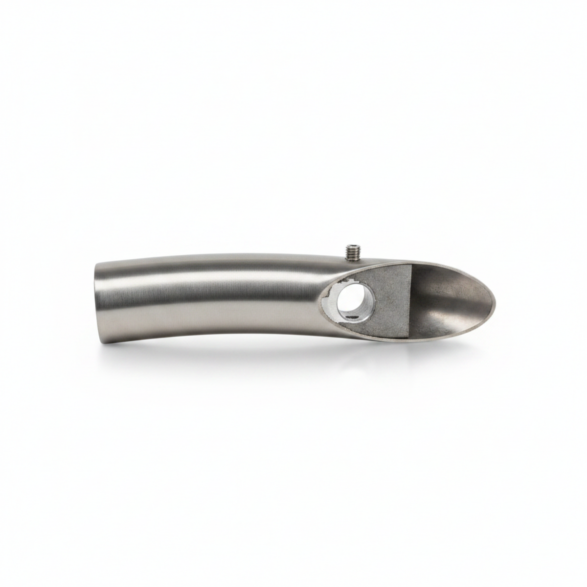 Curved Pull Handle Set - Stainless Steel - Closeout Special
