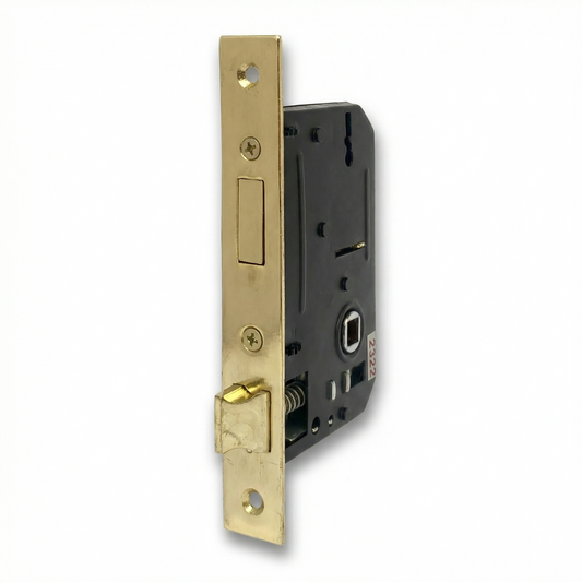 Mortice Lock With Keys - Polished Brass